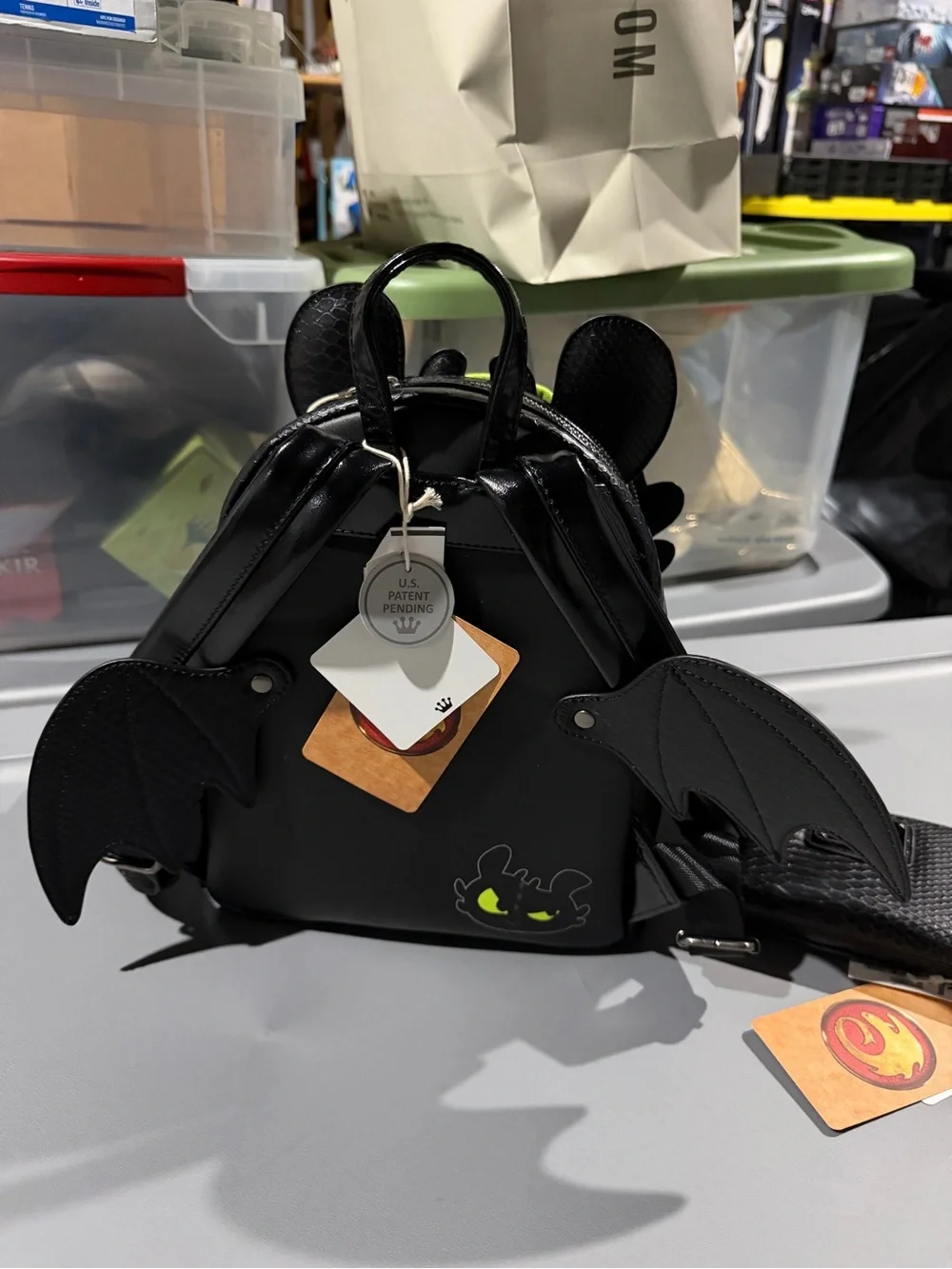 2025 Loungefly Universal Epic How To Train Dragon Toothless Backpack & Wallet